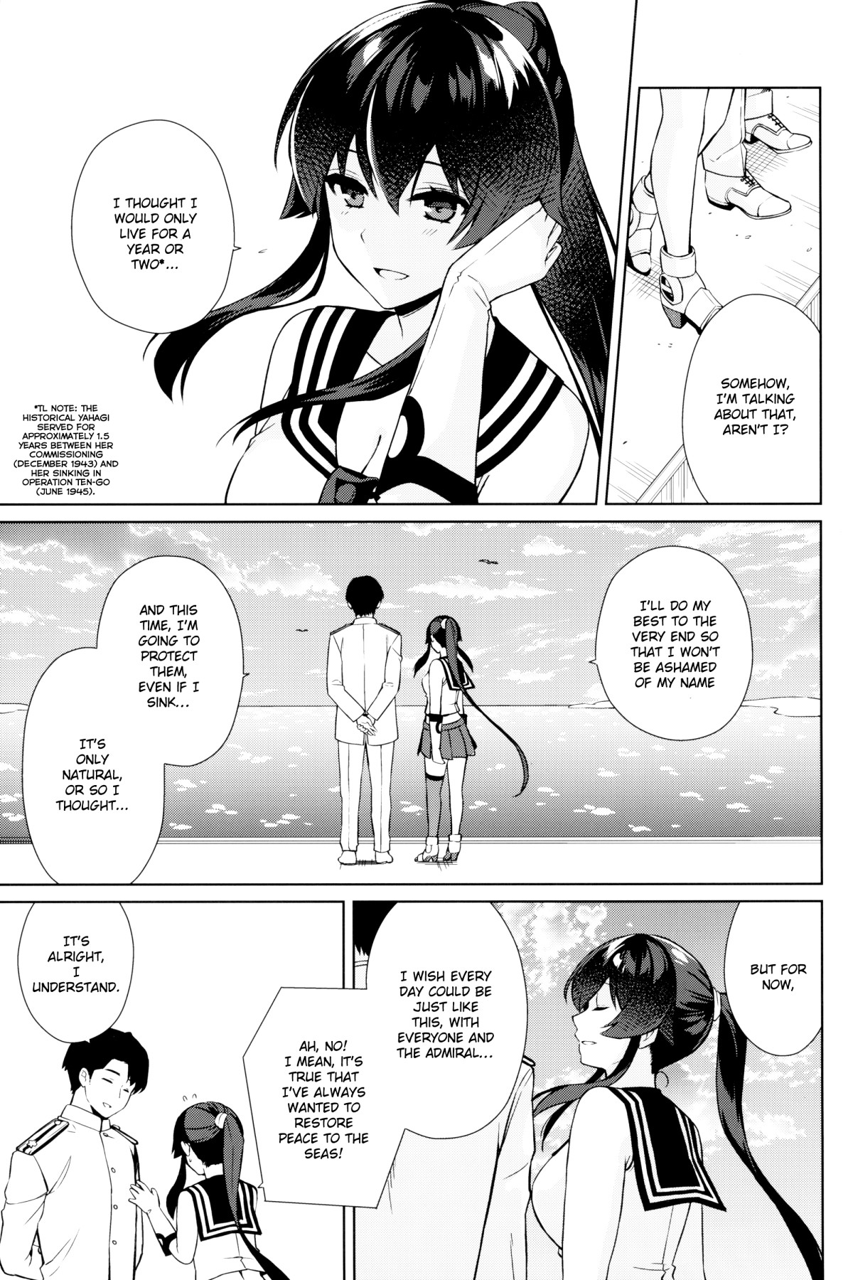 Hentai Manga Comic-Light Cruiser Yahagi Fell In Love - Third-Read-49